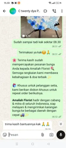 Testimonial Standing Flower kadudamas