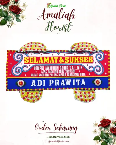 Karangan Bunga Ucapan Selamat kadudamas